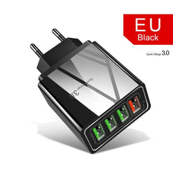4-Port USB Fast Charger (30W)