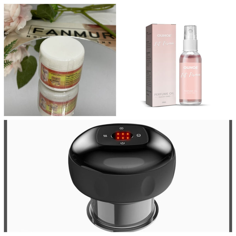 SmartSculpt 3-in-1 Cupping & Massage Therapy Device