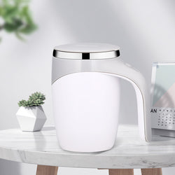 Auto-Stir Magnetic Coffee Cup (350ml/11.8 oz)