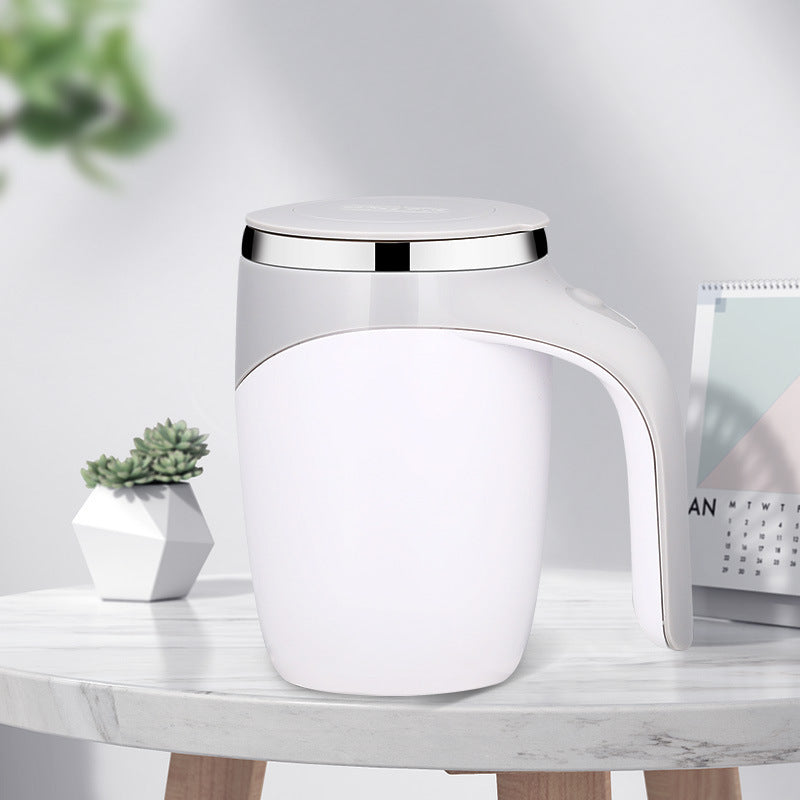 Auto-Stir Magnetic Coffee Cup (350ml/11.8 oz)