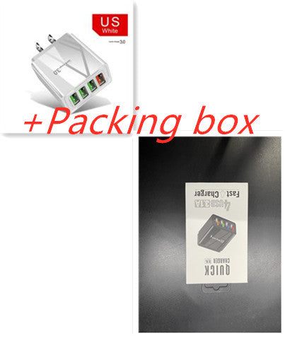 4-Port USB Fast Charger (30W)