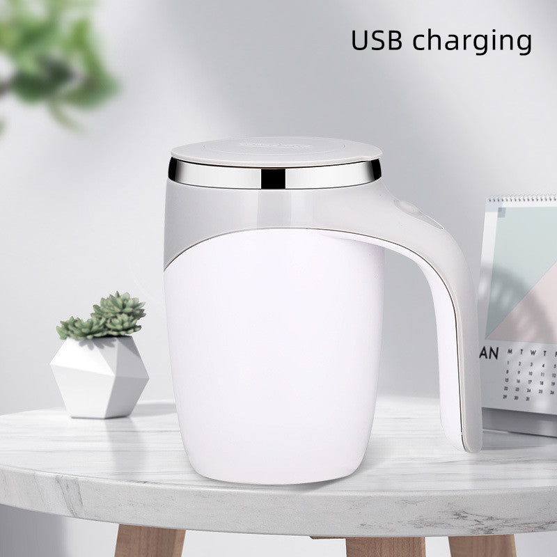 Auto-Stir Magnetic Coffee Cup (350ml/11.8 oz)