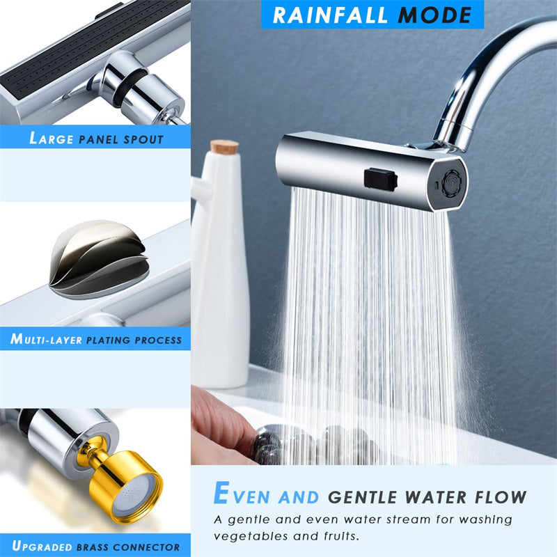 Multifunctional Waterfall Kitchen Faucet